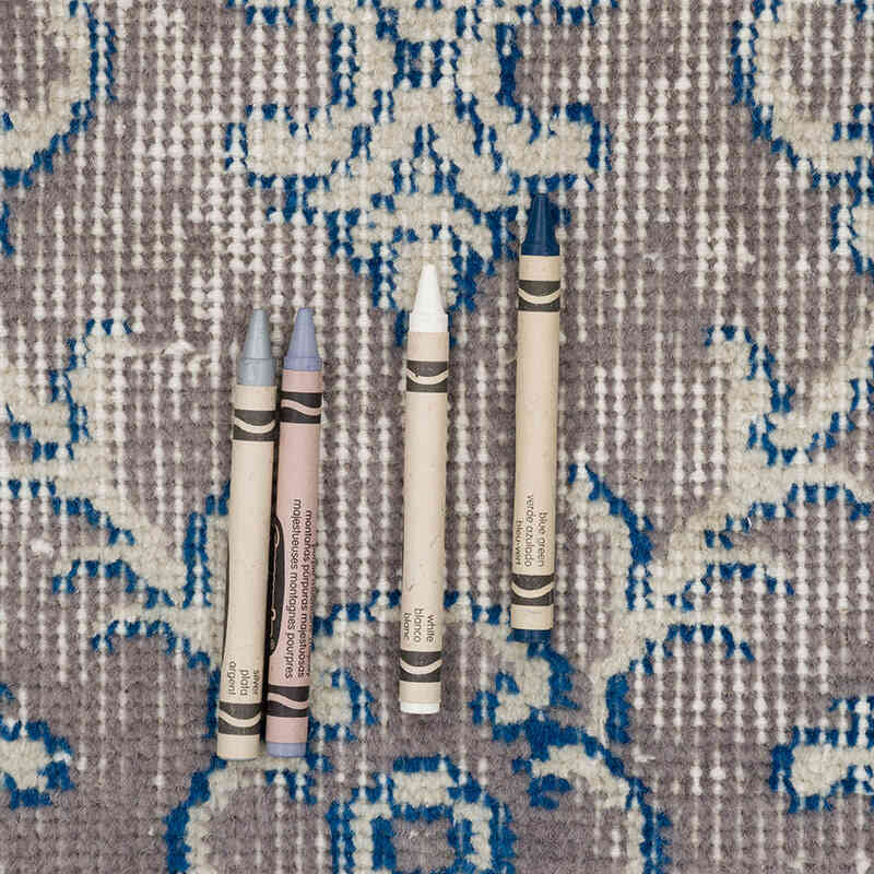 El Dokuma Vintage Halı - 147 cm x 170 cm - K0067858