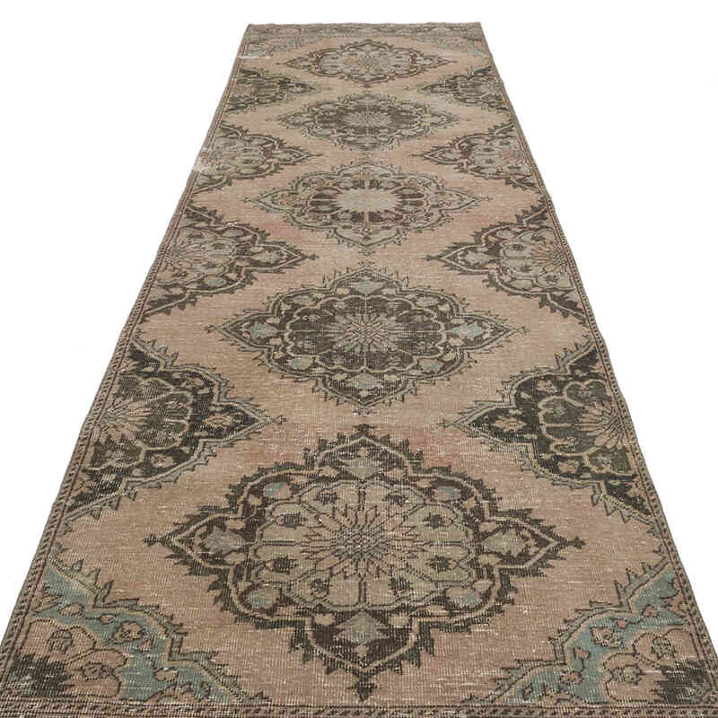 Alfombra Turca Vintage De Pasillo - 101 cm x 386 cm - K0067866