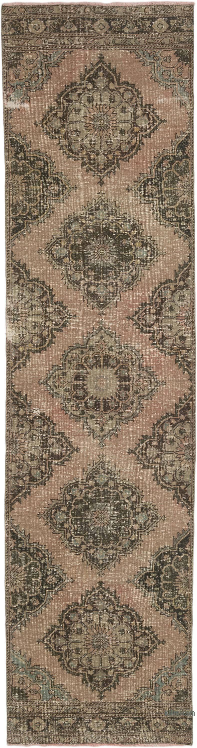 Alfombra Turca Vintage De Pasillo - 101 cm x 386 cm - K0067866