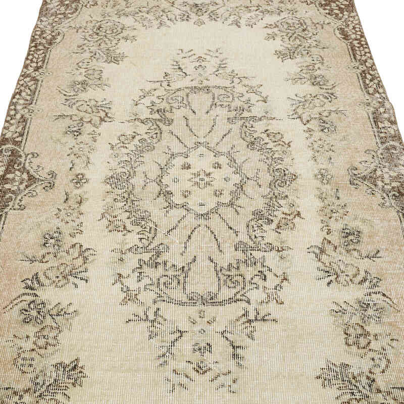 Alfombra Vintage Turca Anudada a Mano - 116 cm x 209 cm - K0067868