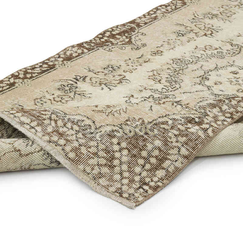 Alfombra Vintage Turca Anudada a Mano - 116 cm x 209 cm - K0067868