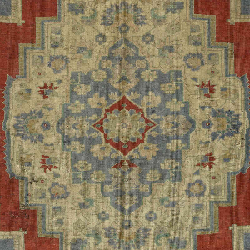 Alfombra Vintage Turca Anudada a Mano - 187 cm x 330 cm - K0067869