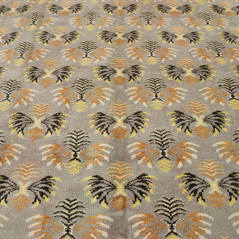 Vintage Turkish Hand-Knotted Rug - 6' 8" x 9' 9" (80" x 117") - K0067875