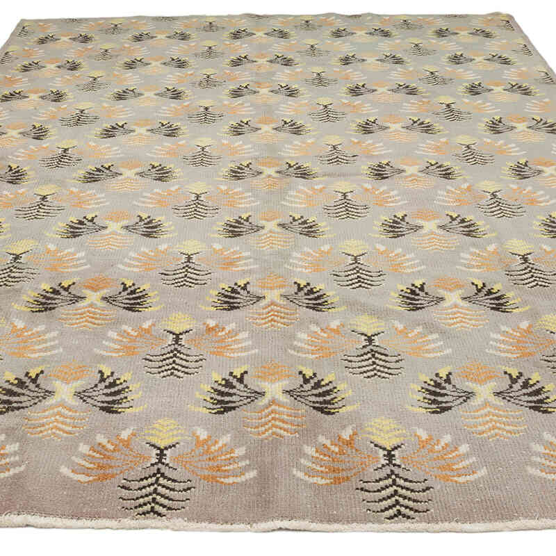 Vintage Turkish Hand-Knotted Rug - 6' 8" x 9' 9" (80" x 117") - K0067875