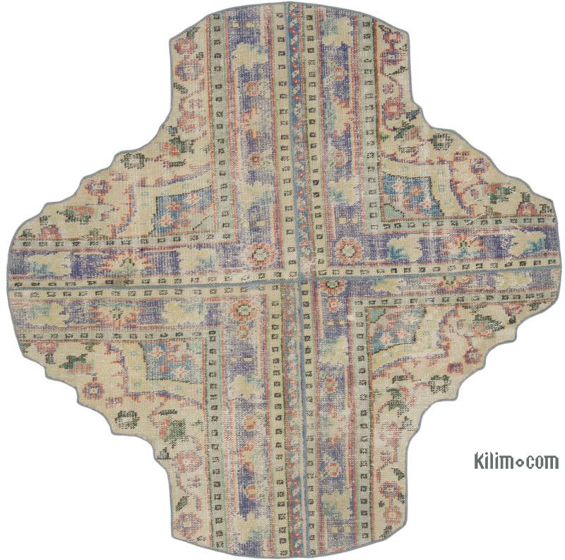 Alfombra Turca de Retazos - 182 cm x 184 cm - K0067887