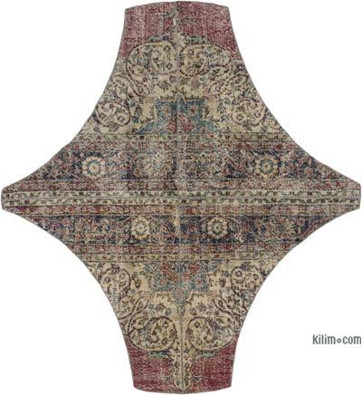 Alfombra Turca de Retazos - 182 cm x 198 cm