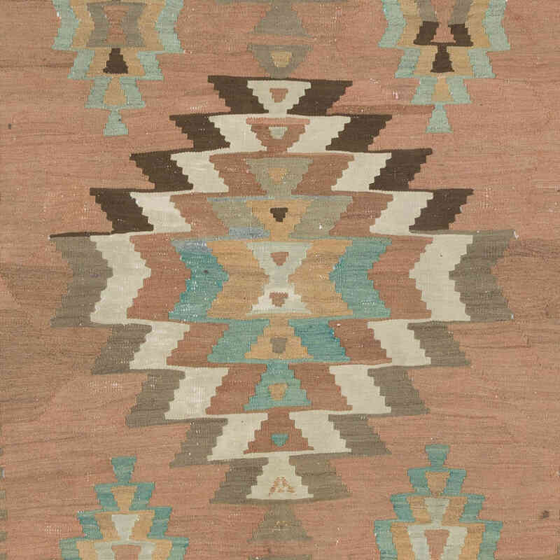 El Dokuma Vintage Halı - 142 cm x 309 cm - K0067895