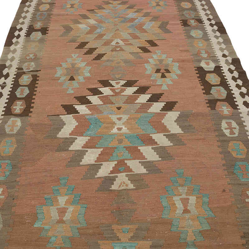 El Dokuma Vintage Halı - 142 cm x 309 cm - K0067895