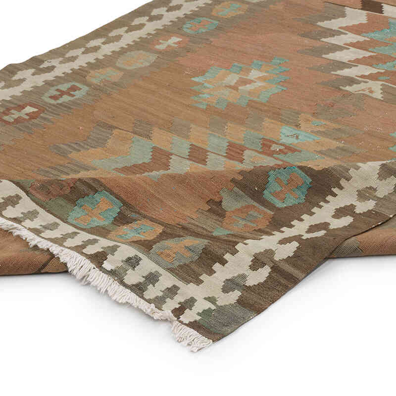 El Dokuma Vintage Halı - 142 cm x 309 cm - K0067895