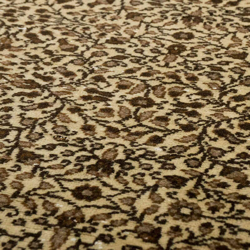 Beige Alfombra Turca Vintage De Pasillo - 70 cm x 279 cm - K0067902