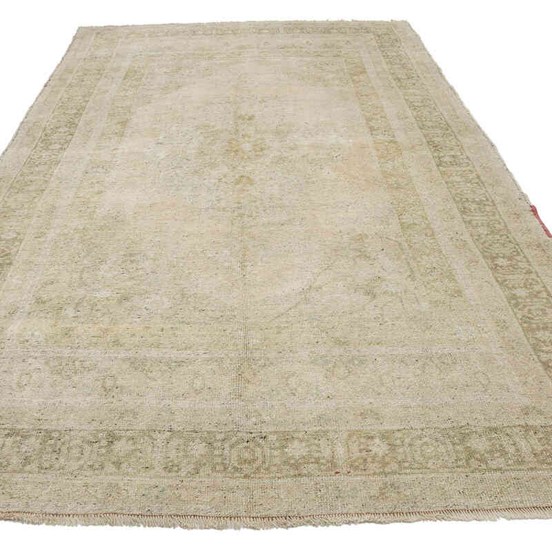 Vintage Turkish Hand-Knotted Rug - 5' 5" x 9' 8" (65" x 116") - K0067905