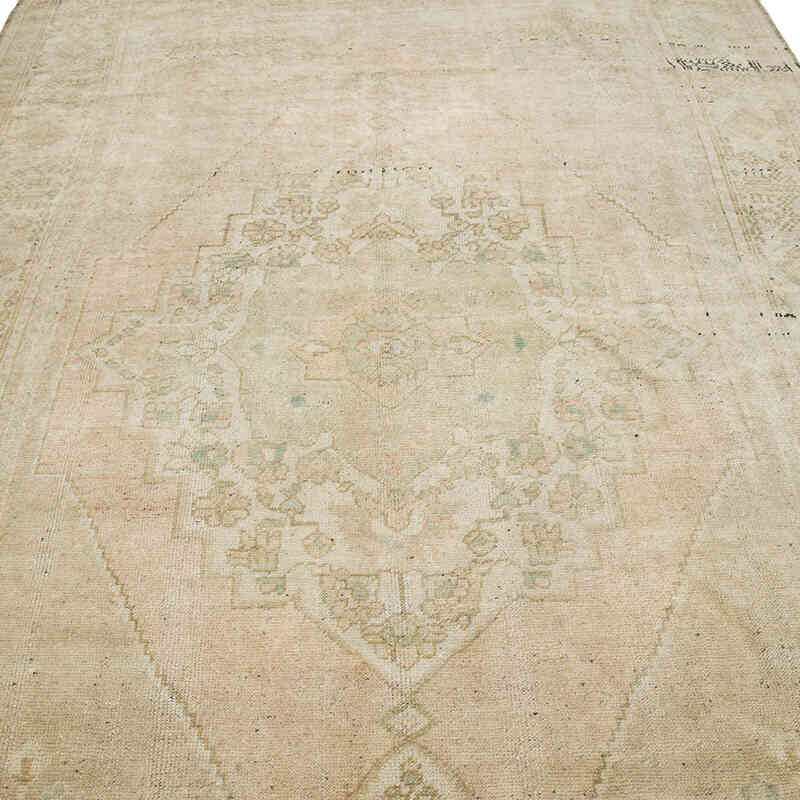 Alfombra Vintage Turca Anudada a Mano - 183 cm x 295 cm - K0067908