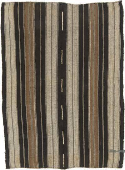 Vintage Anatolian Kilim Rug - 6' 7" x 8' 11" (79" x 107")
