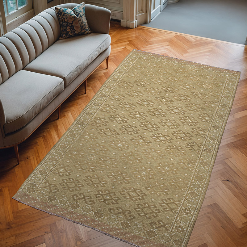 Alfombra Kilom Turkom Vintage Yomut - 167 cm x 290 cm - K0068181