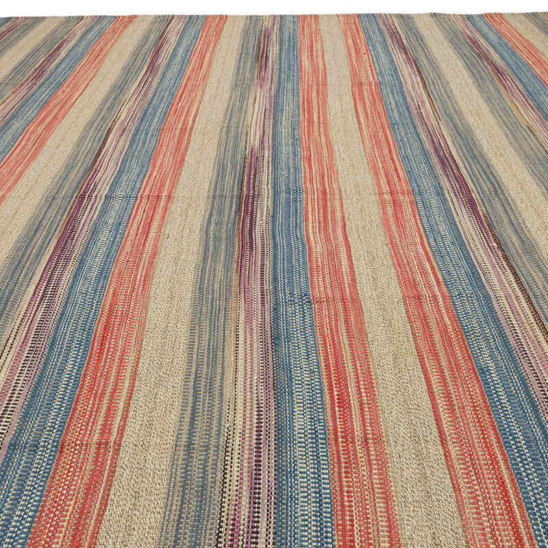 New Turkish Kilim Rug - 11' 8" x 15' 3" (140" x 183") - K0068189