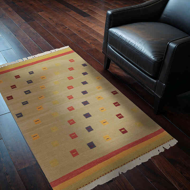 Nueva Alfombra Turca Kilim - 97 cm x 160 cm - K0068218