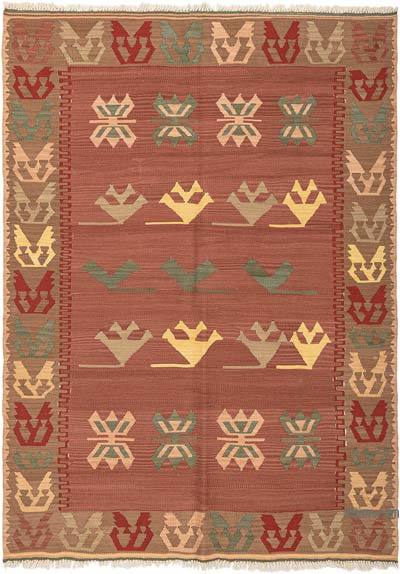 Nueva Alfombra Turca Kilim - 127 cm x 175 cm