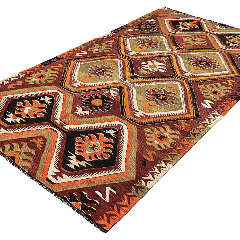 Vintage Mut Kilim Rug - 5' 6" x 9' 4" (66" x 112") - K0068254