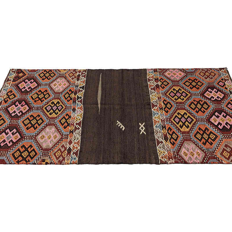 Vintage Bayburt Kilim Rug - 3' 7" x 5' 11" (43" x 71") - K0068269