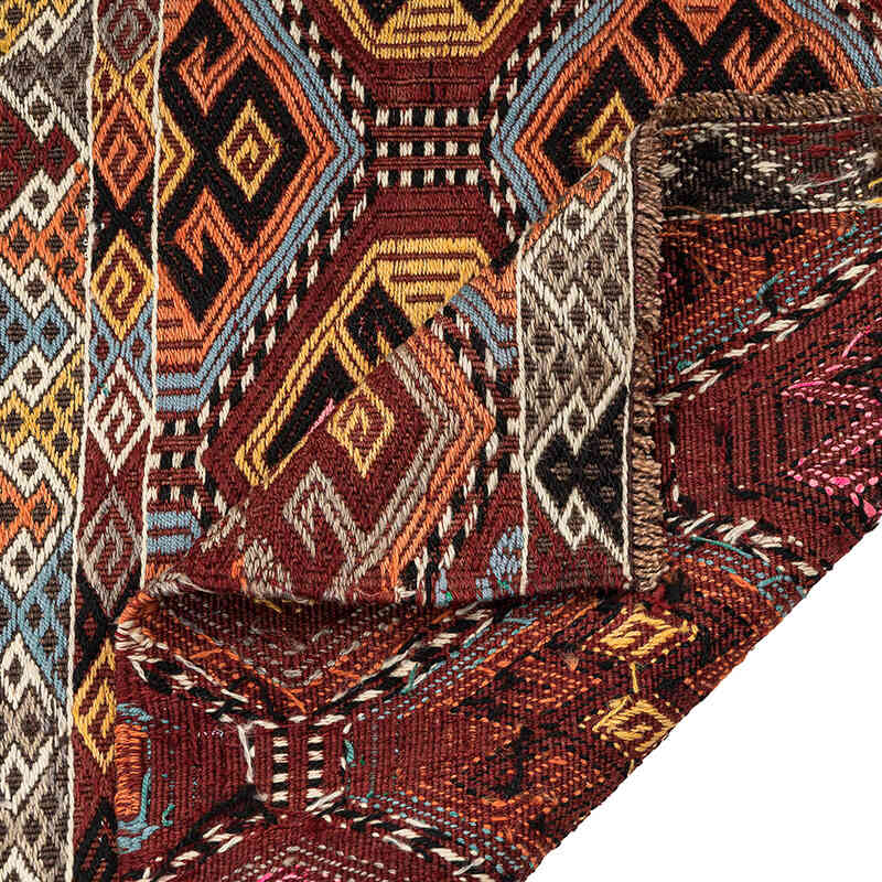 Vintage Bayburt Kilim Rug - 3' 7" x 5' 11" (43" x 71") - K0068269