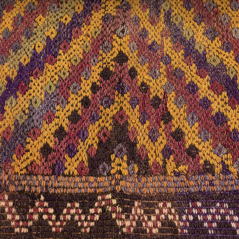 Vintage Fethiye Jijim Rug - 3' 10" x 5' 3" (46" x 63") - K0068271
