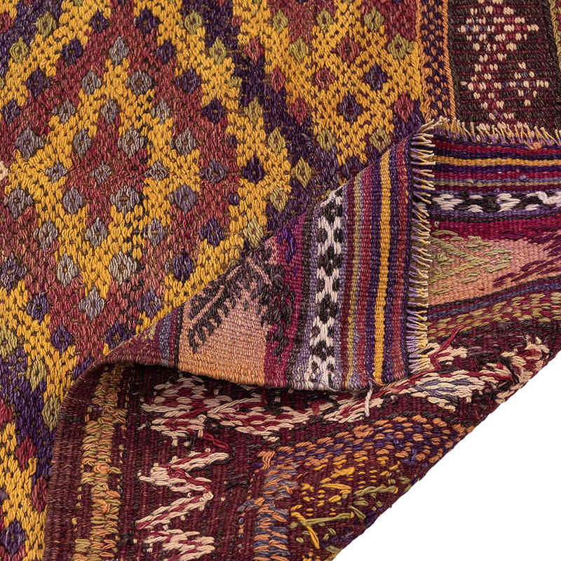 Vintage Fethiye Jijim Rug - 3' 10" x 5' 3" (46" x 63") - K0068271
