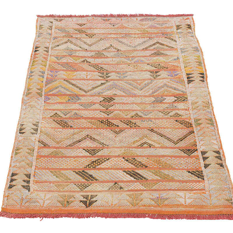 Vintage Moroccan Kilim Rug - 2'  x 3' 1" (24" x 37") - K0068276