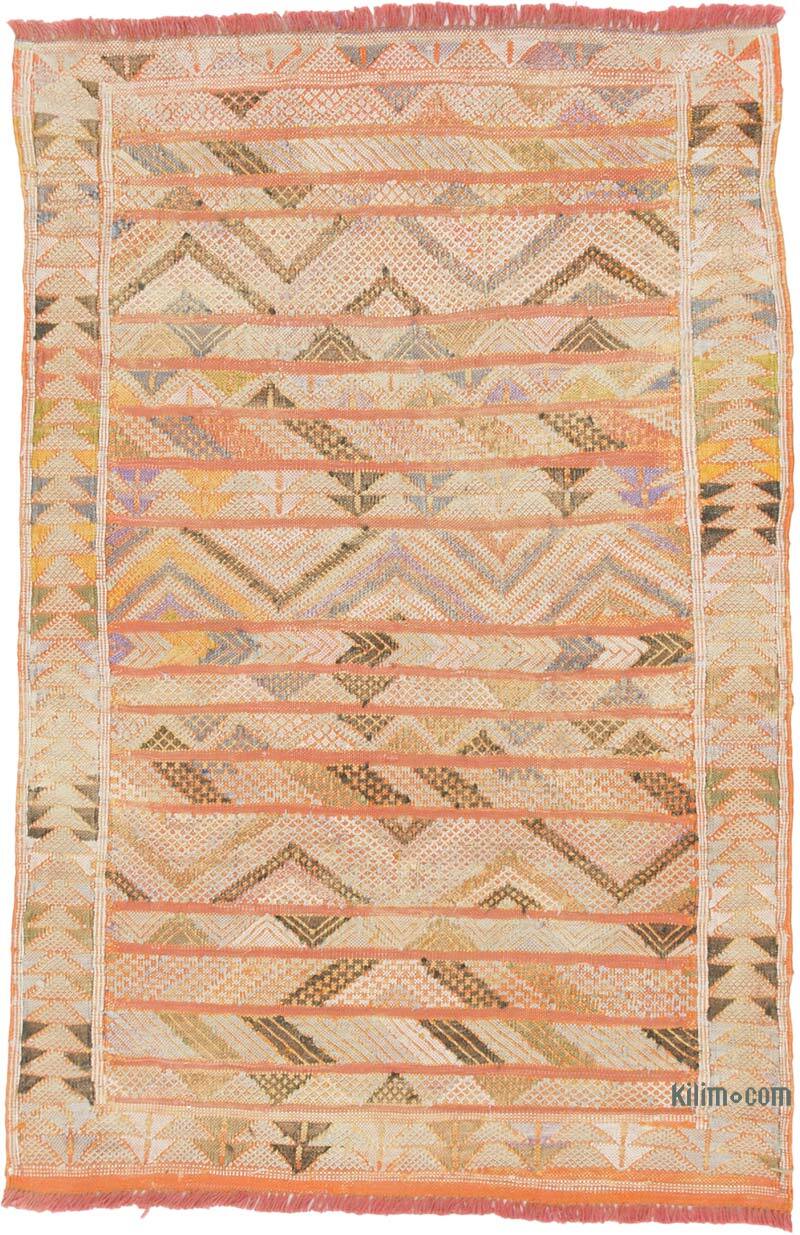 Vintage Moroccan Kilim Rug - 2'  x 3' 1" (24" x 37") - K0068276