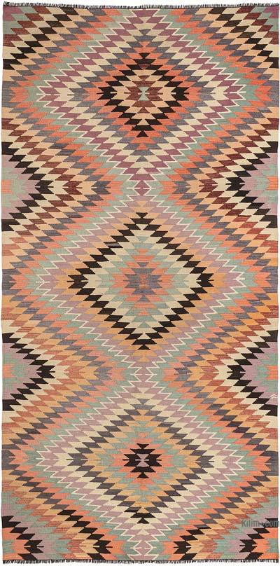 Vintage Mut Kilim Rug - 5' 8" x 11' 2" (68" x 134")