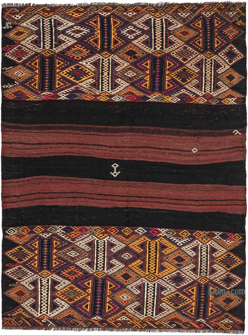 Vintage Bayburt Kilimi - 104 cm x 138 cm - K0068278
