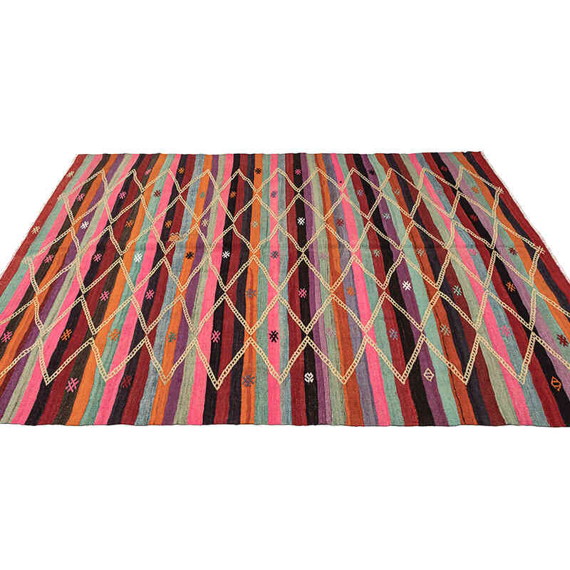 Alfombra Vintage Afyon Kilim - 165 cm x 215 cm - K0068288