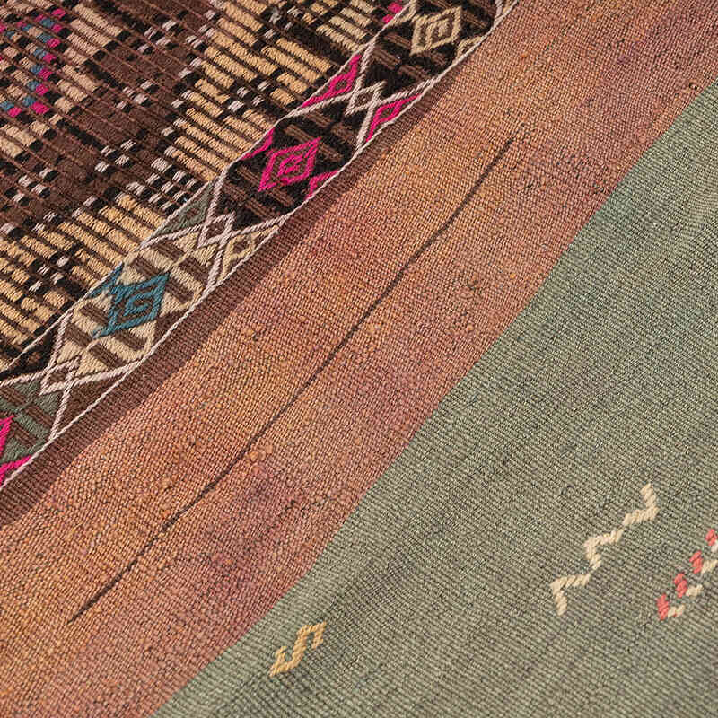 Vintage Bayburt Kilimi - 104 cm x 193 cm - K0068291