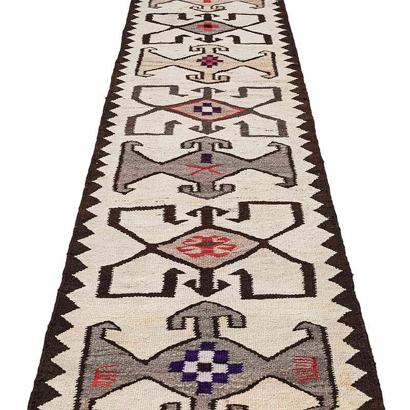 Vintage Anadolu Kilim Yolluk - 81 cm x 380 cm - K0068305