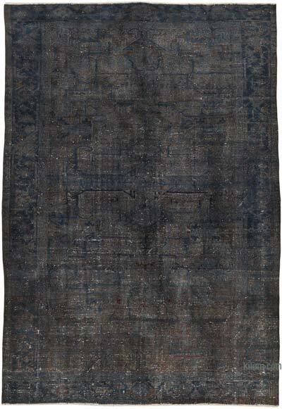 Overdyed Vintage El Dokuma Oryantal Halı - 218 cm x 315 cm