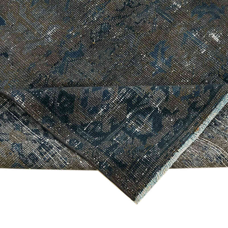 Overdyed Vintage Hand-knotted Oriental Rug - 6' 5" x 8' 4" (77" x 100") - K0068332