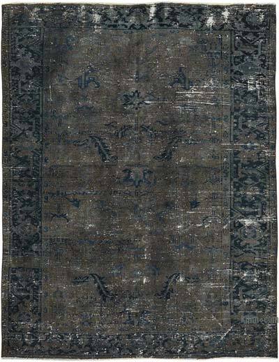 Overdyed Vintage Hand-knotted Oriental Rug - 6' 5" x 8' 4" (77" x 100")