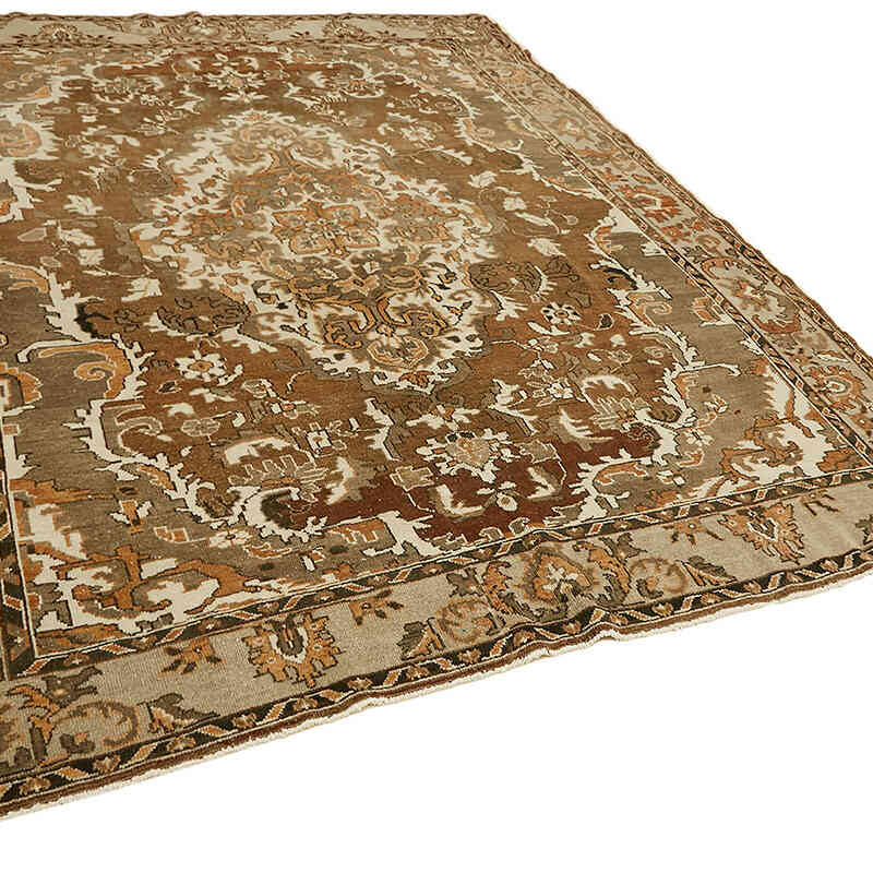 Alfombra Oriental Vintage Anudada a Mano - 240 cm x 297 cm - K0068365