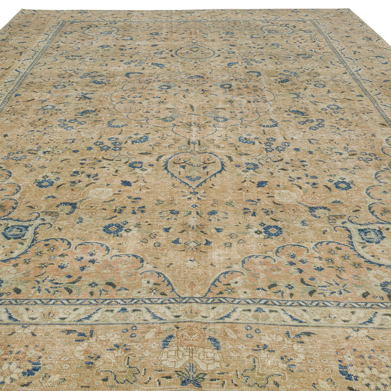 Vintage Hand-Knotted Oriental Rug - 8' 4" x 12' 1" (100" x 145") - K0068372