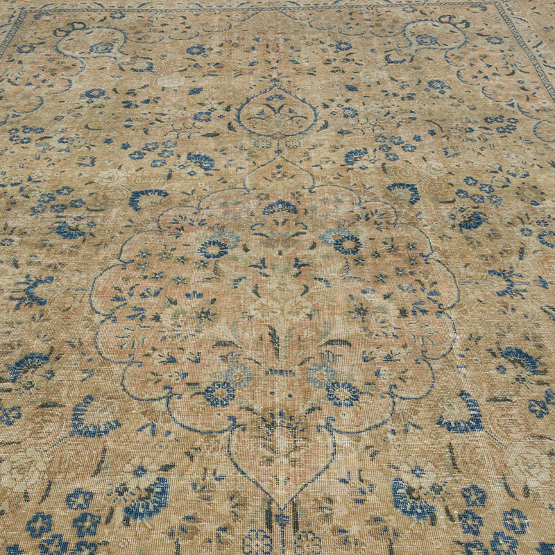 Vintage Hand-Knotted Oriental Rug - 8' 4" x 12' 1" (100" x 145") - K0068372