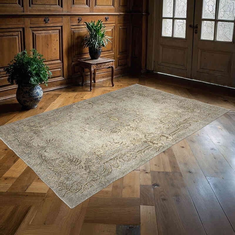 El Dokuma Vintage Hali - 163 cm x 256 cm - K0068389