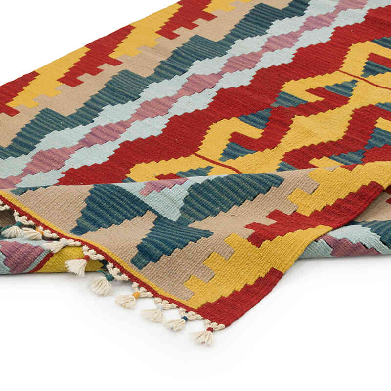 New Kayseri Kilim Rug - 3' 7" x 5' 7" (43" x 67") - K0068421