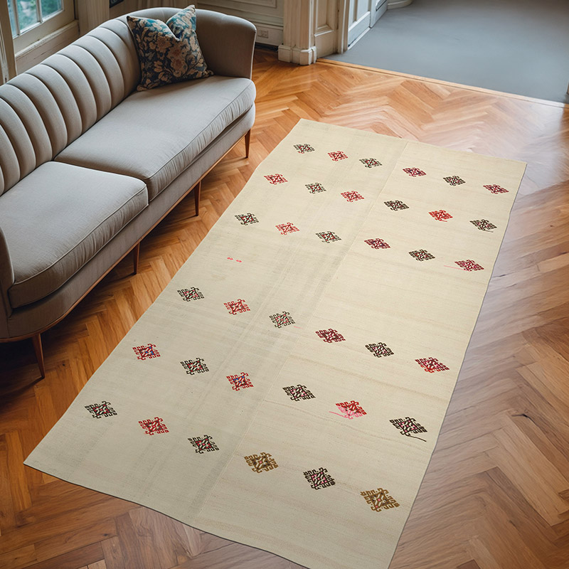 Vintage Anadolu Kilim - 145 cm x 285 cm - K0068447