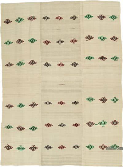 Vintage Anatolian Kilim Rug - 7' 6" x 10'  (90" x 120")