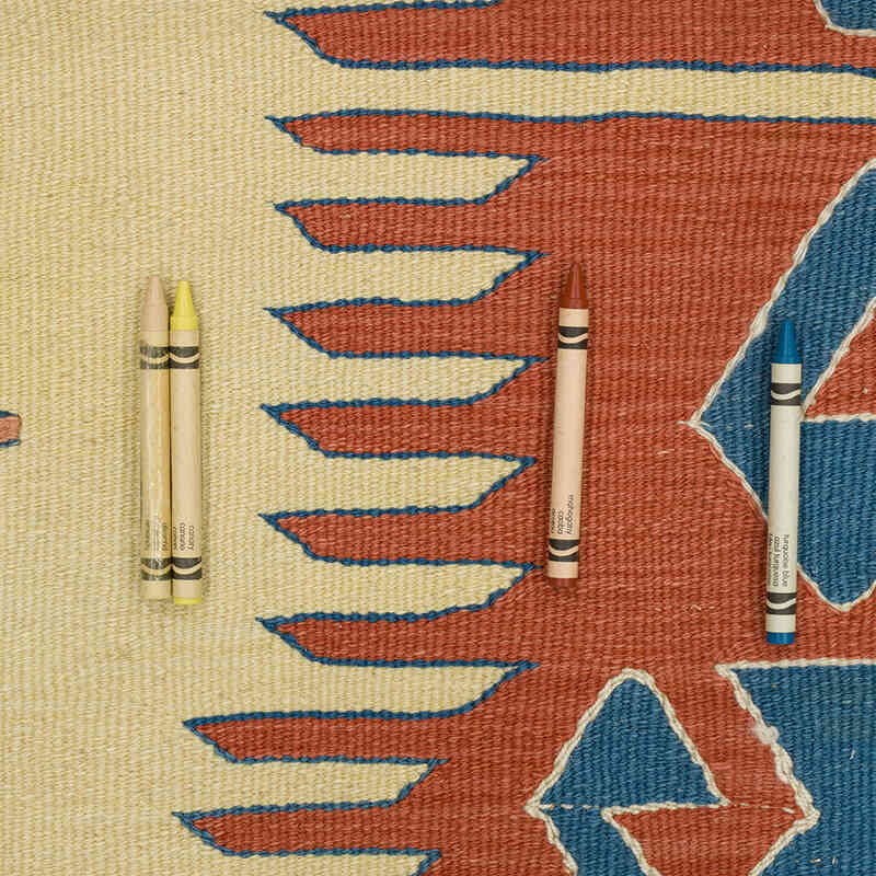 Alfombra Vintage Kilim Turca - 125 cm x 196 cm - K0068453