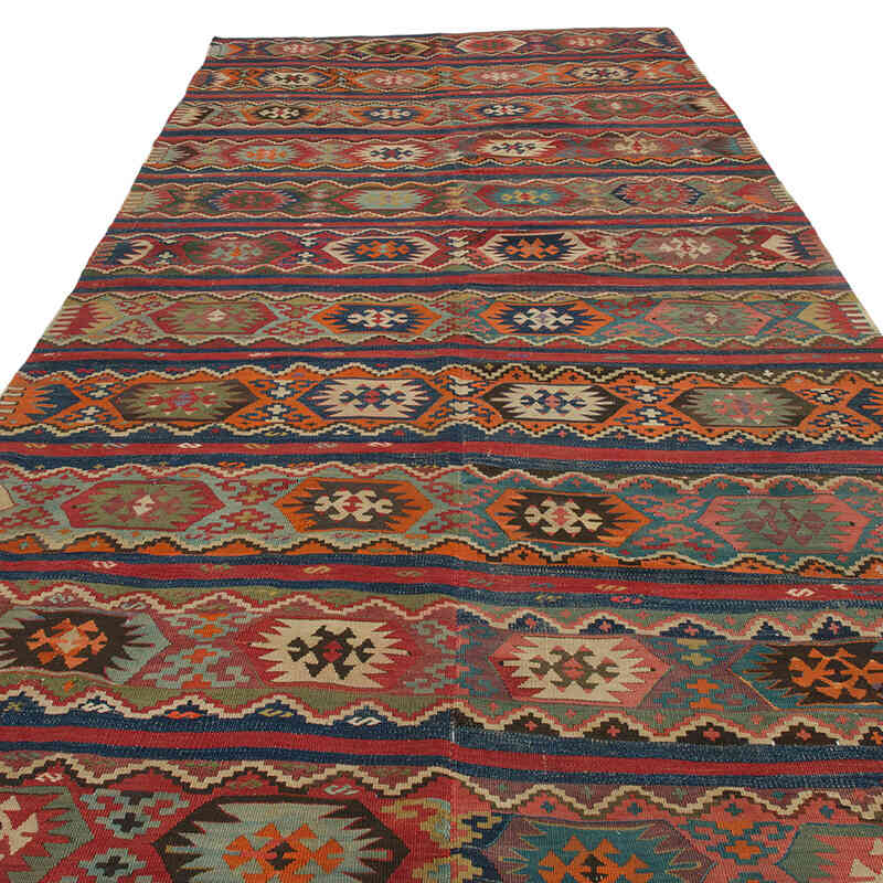 Alfombra Vintage Malatya Kilim - 160 cm x 340 cm - K0068455