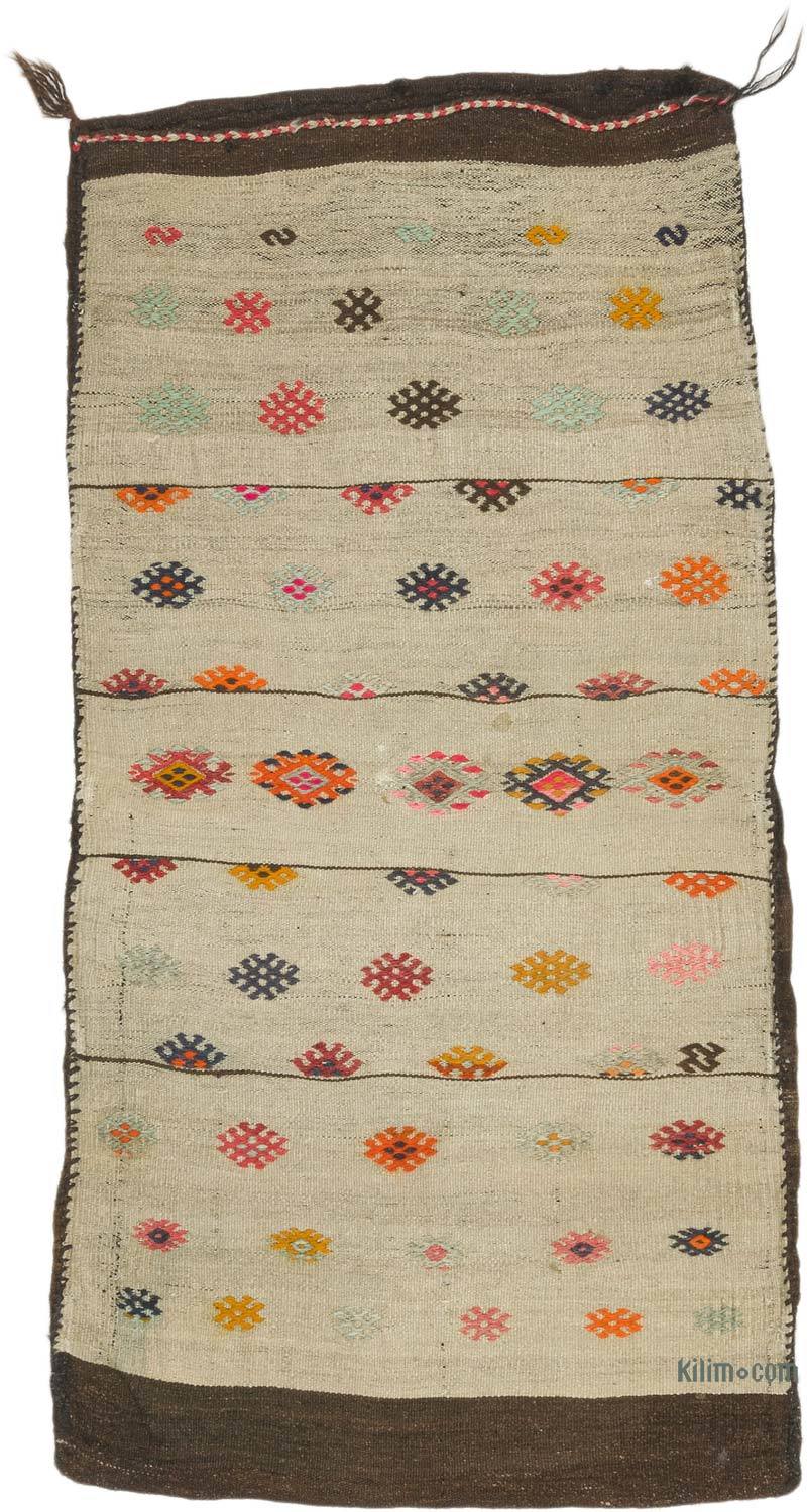 Vintage Anatolian Saddlebag - 2' 4" x 4' 6" (28" x 54") - K0068457