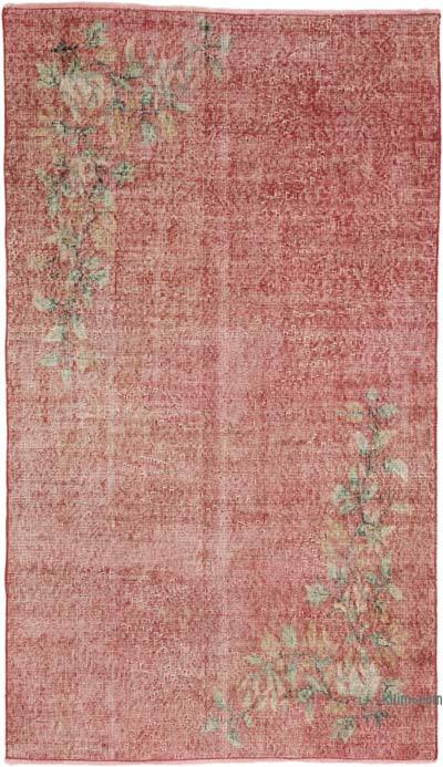 Alfombra Vintage Turca Anudada a Mano - 115 cm x 200 cm