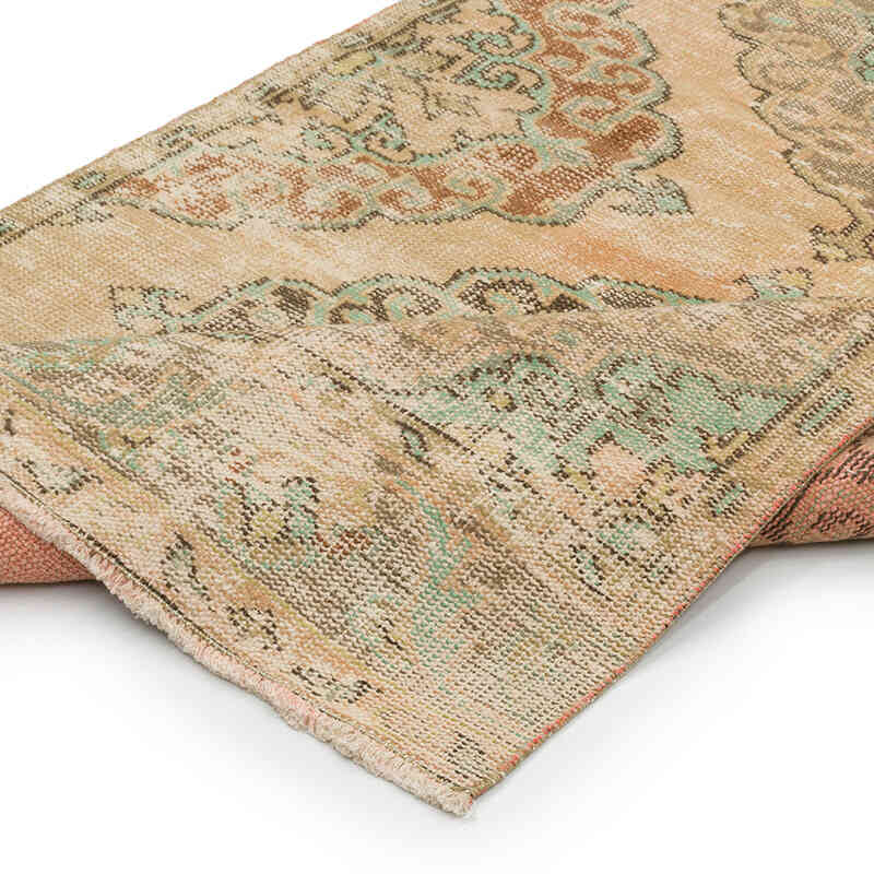 Vintage Turkish Hand-Knotted Runner - 3' 4" x 12' 6" (40" x 150") - K0068476