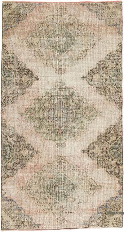 Vintage Turkish Hand-Knotted Rug - 3' 5" x 6' 4" (41" x 76")