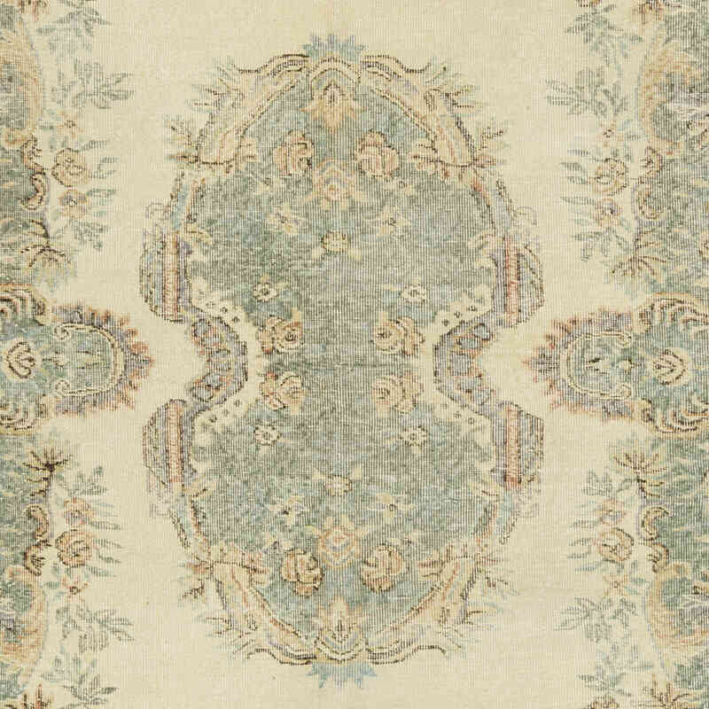 Alfombra Vintage Turca Anudada a Mano - 173 cm x 285 cm - K0068493